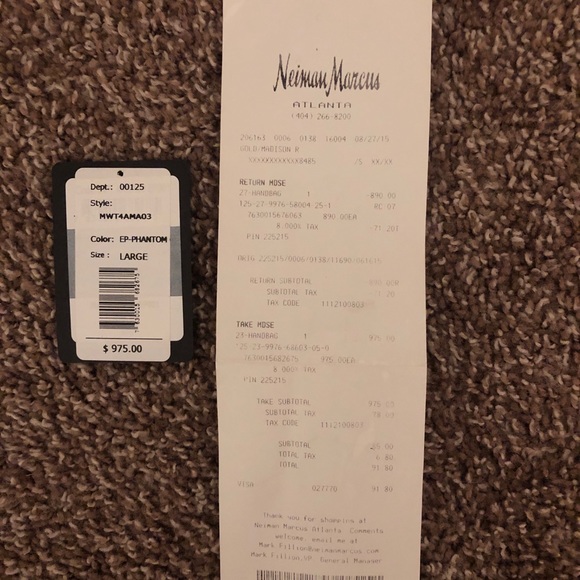 SOLD MCM Milla Large Leather Tote - Picture 6 of 8